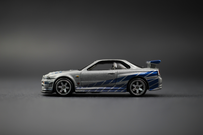 Illustration for article titled Hot Wheels Fast and Furious Series: Brian O'Conner's R34 Skyline